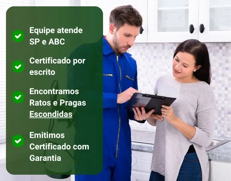 Desratização dedetização